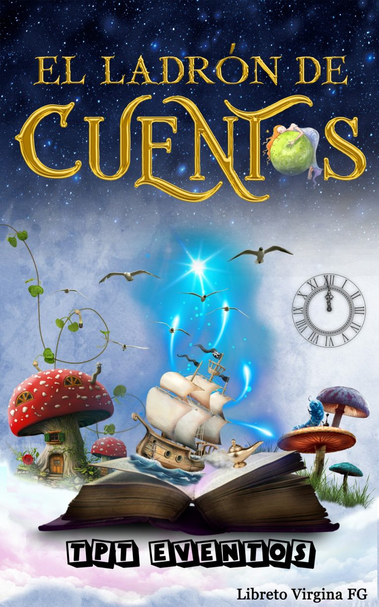 Obra escolar El Ladrón de Cuentos - Aventura Musical (Infantil, Primaria)